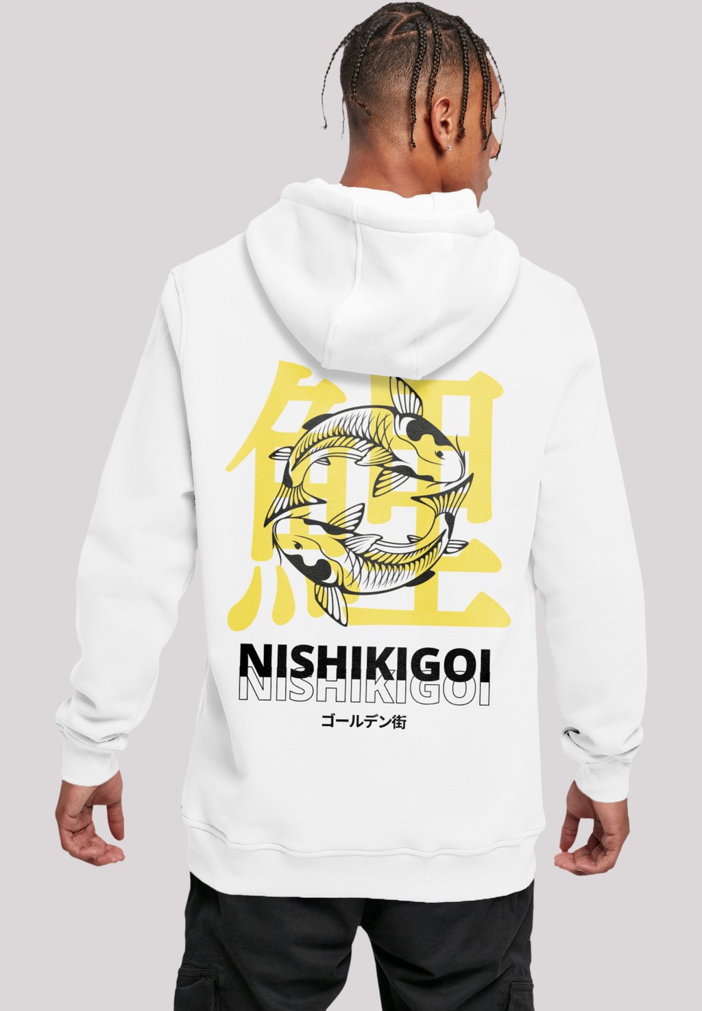 

Толстовка KOI GOLDEN GAI - Hoodie F4NT4STIC, белый
