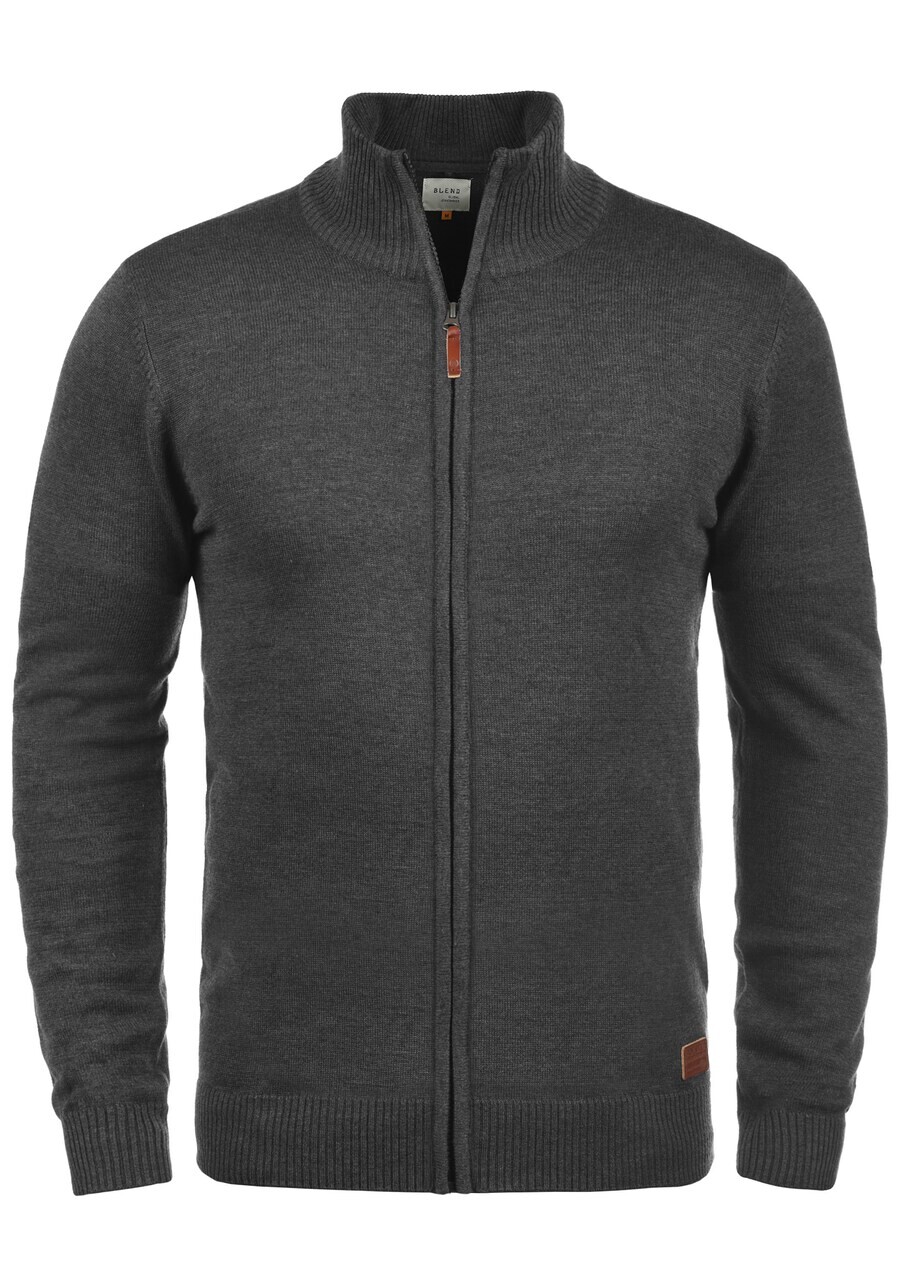 

Вязаный кардиган BLEND Knit Cardigan Norman, темно-серый