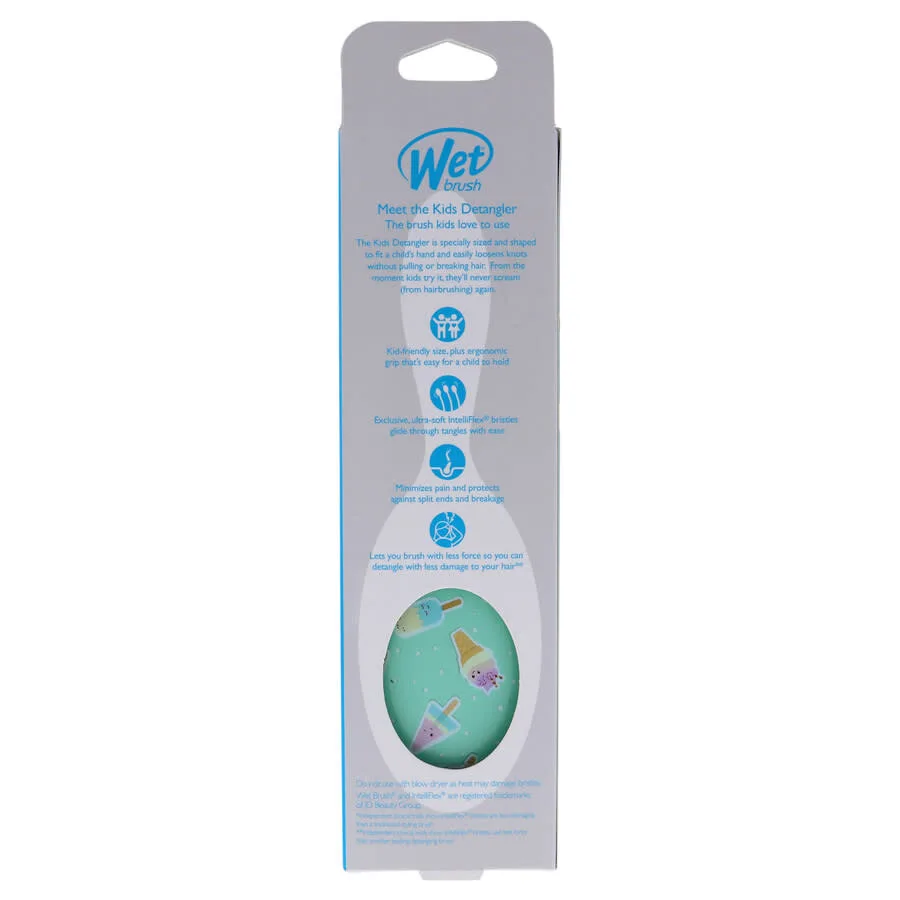 Расческа для распутывания волос для детей - Мороженое от Wet Brush для детей расчески, крем — фото 3
