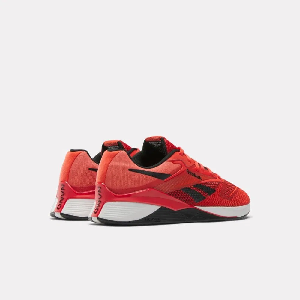 Кроссовки Reebok Unisex Nano X4, Dynamic Red Black Pure Grey — фото 3