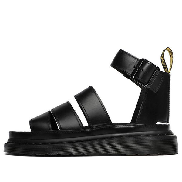 Сандалии vintage platform hollowed sandal black Dr. Martens, черный
