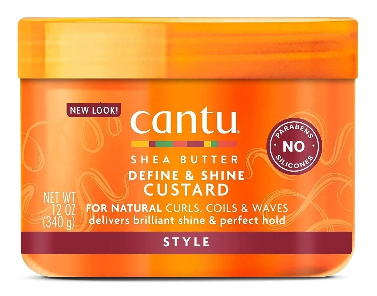Крем-гель для укладки Cantu Natural Hair Define And Shine Custard (2 шт.) Cantu — фото 3
