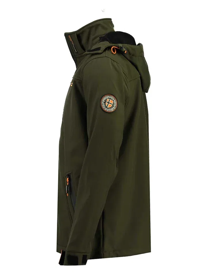 Софтшелл-куртка детская, Khaki, Geographical Norway — фото 2