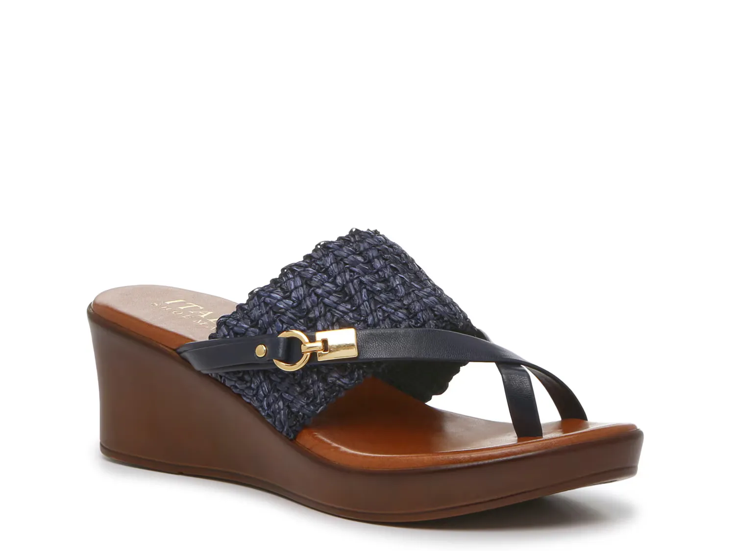 

Сандалии Adalee Wedge Sandal Italian Shoemakers, темно-синий