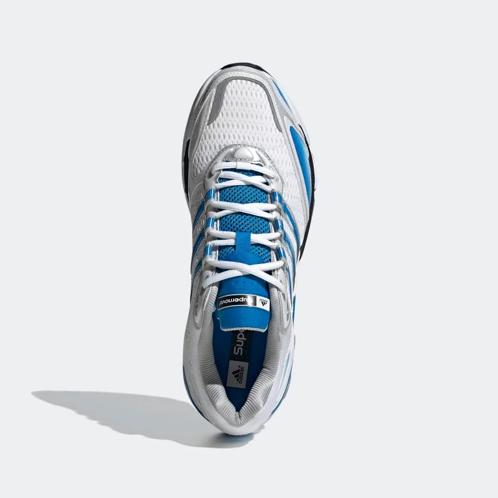 Мужские кроссовки Adidas Supernova Cushion 7, белый/синий/зеленый — фото 3
