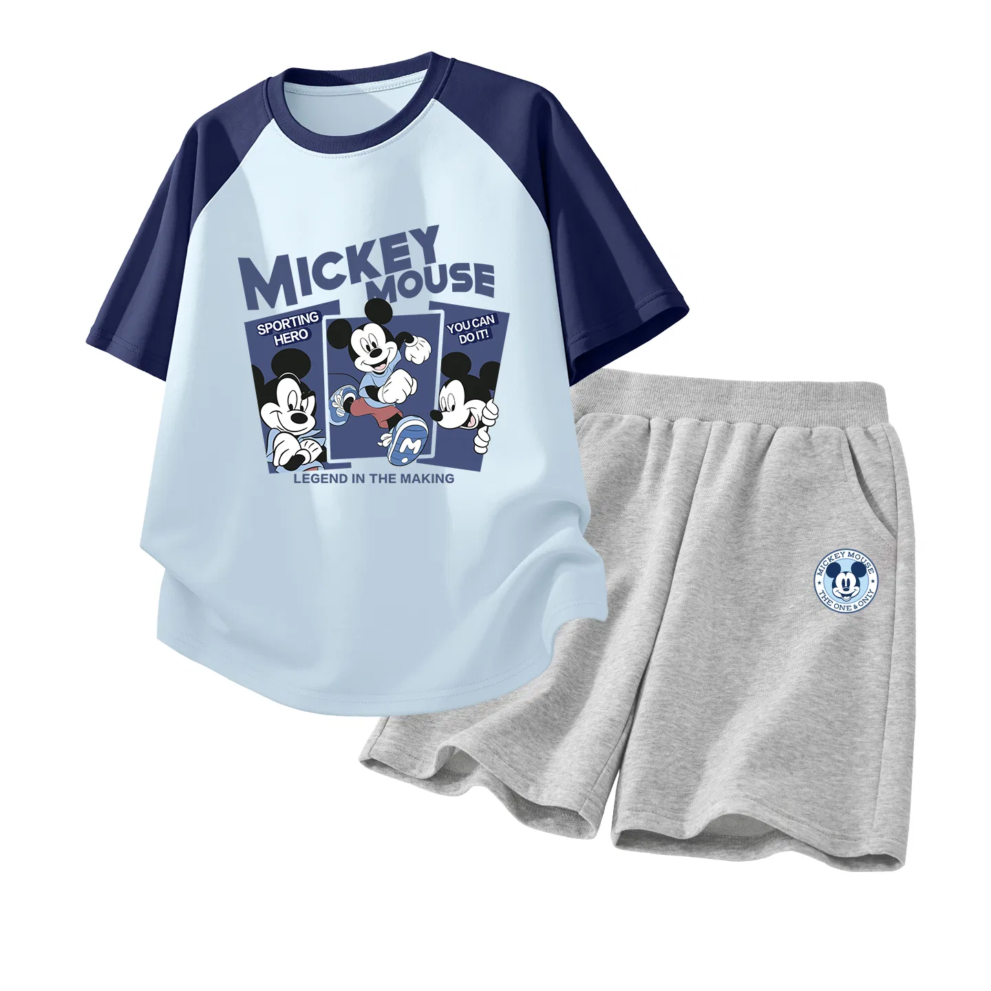 Спортивный костюм для детей Disney сине-серый