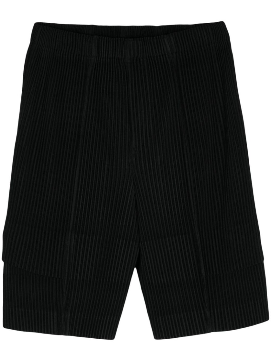 

Homme Plissé Issey Miyake плиссированные шорты Cargo, черный