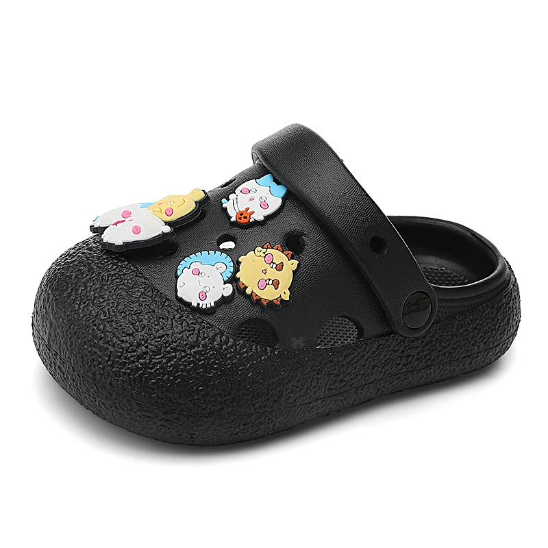 

Сандалии детские, устойчивые к истиранию YUZHAOLIN, черный