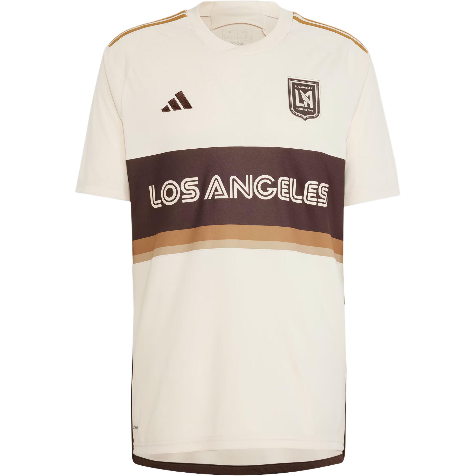 

Футбольная майка Los Angeles, мужская, льняная, коричневая Adidas, коричневый