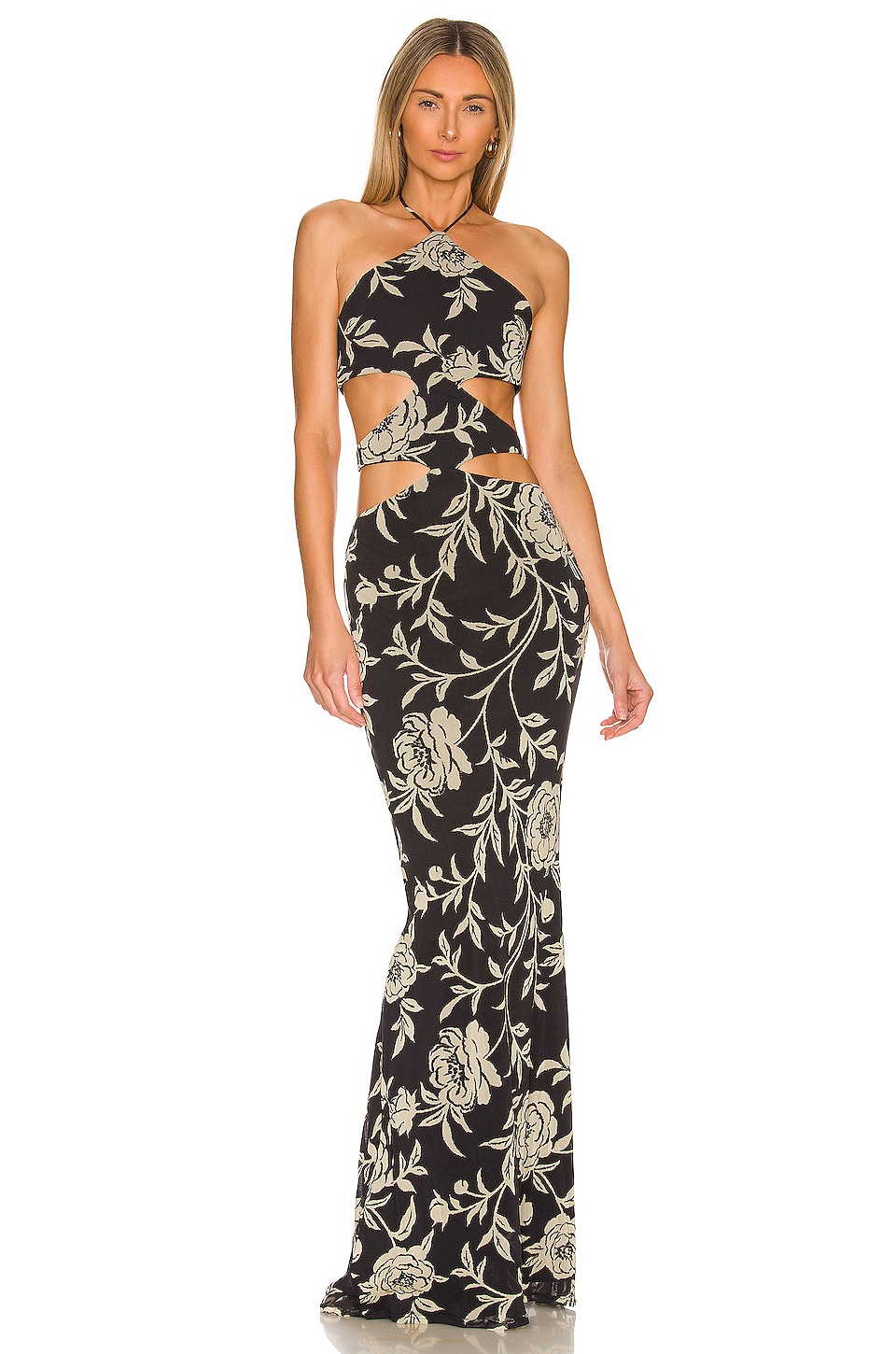 

Платье Katie May Sloane Gown, цвет Black Floral