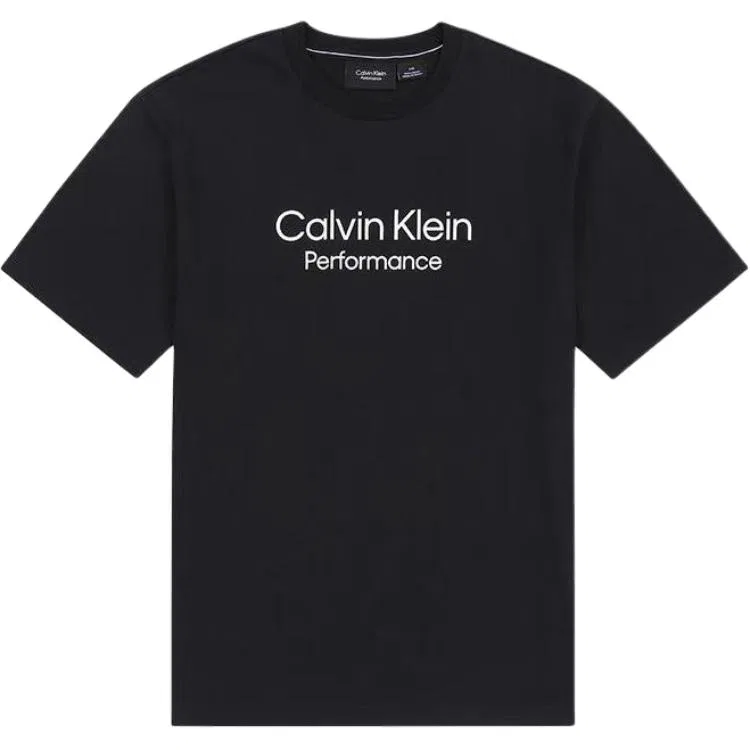 Футболка унисекс crew neck Calvin Klein, Black