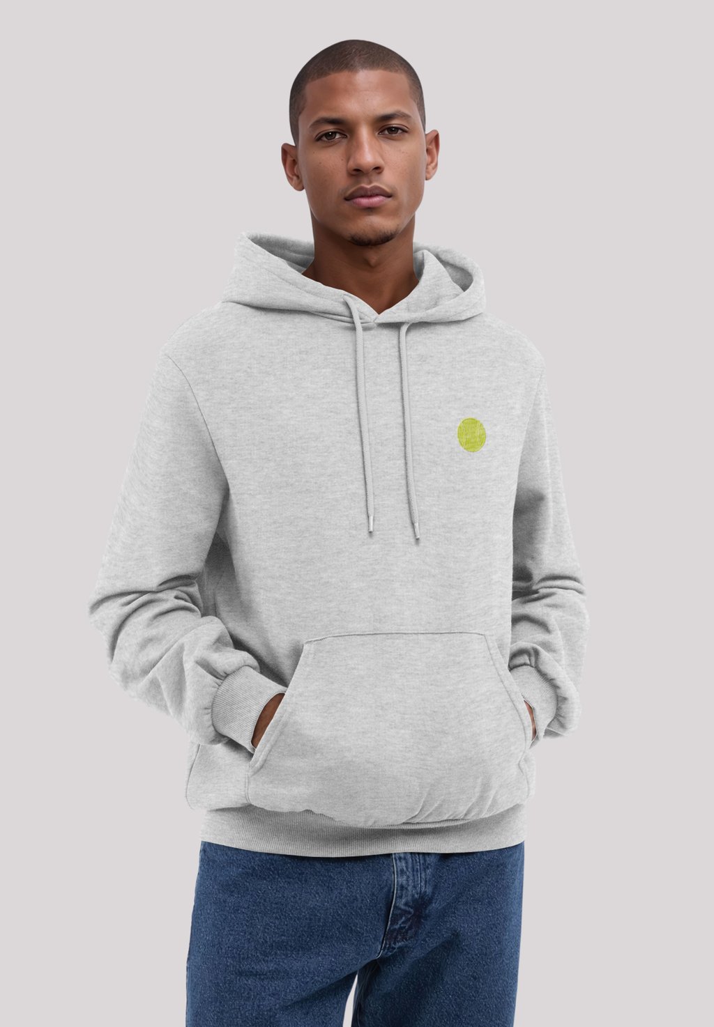 

Толстовка с капюшоном Sweatshirt F4NT4STIC, серый