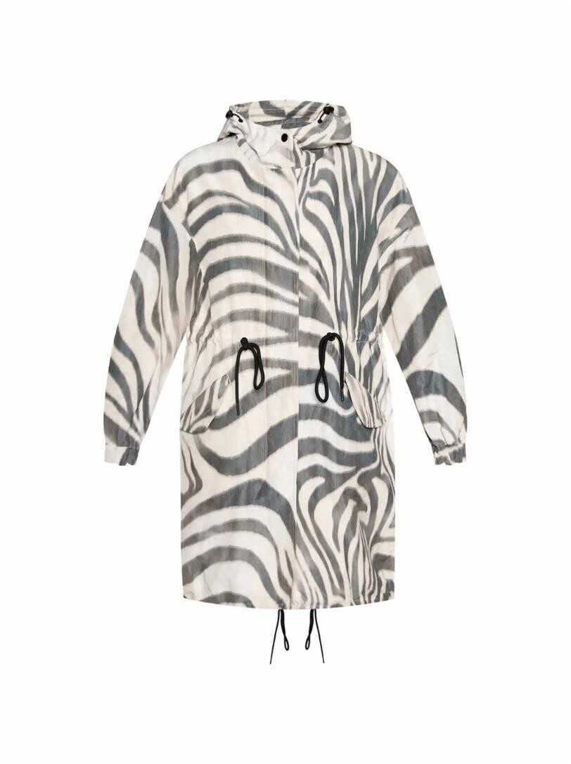 

Плащ с анималистическим принтом ACHRID Moncler, мультиколор