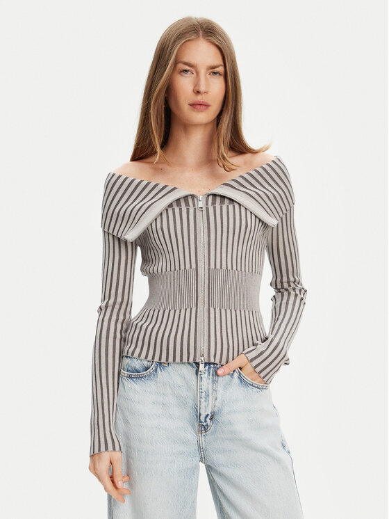 

Облегающий свитер W5YR03 Z30I2 Guess, серый