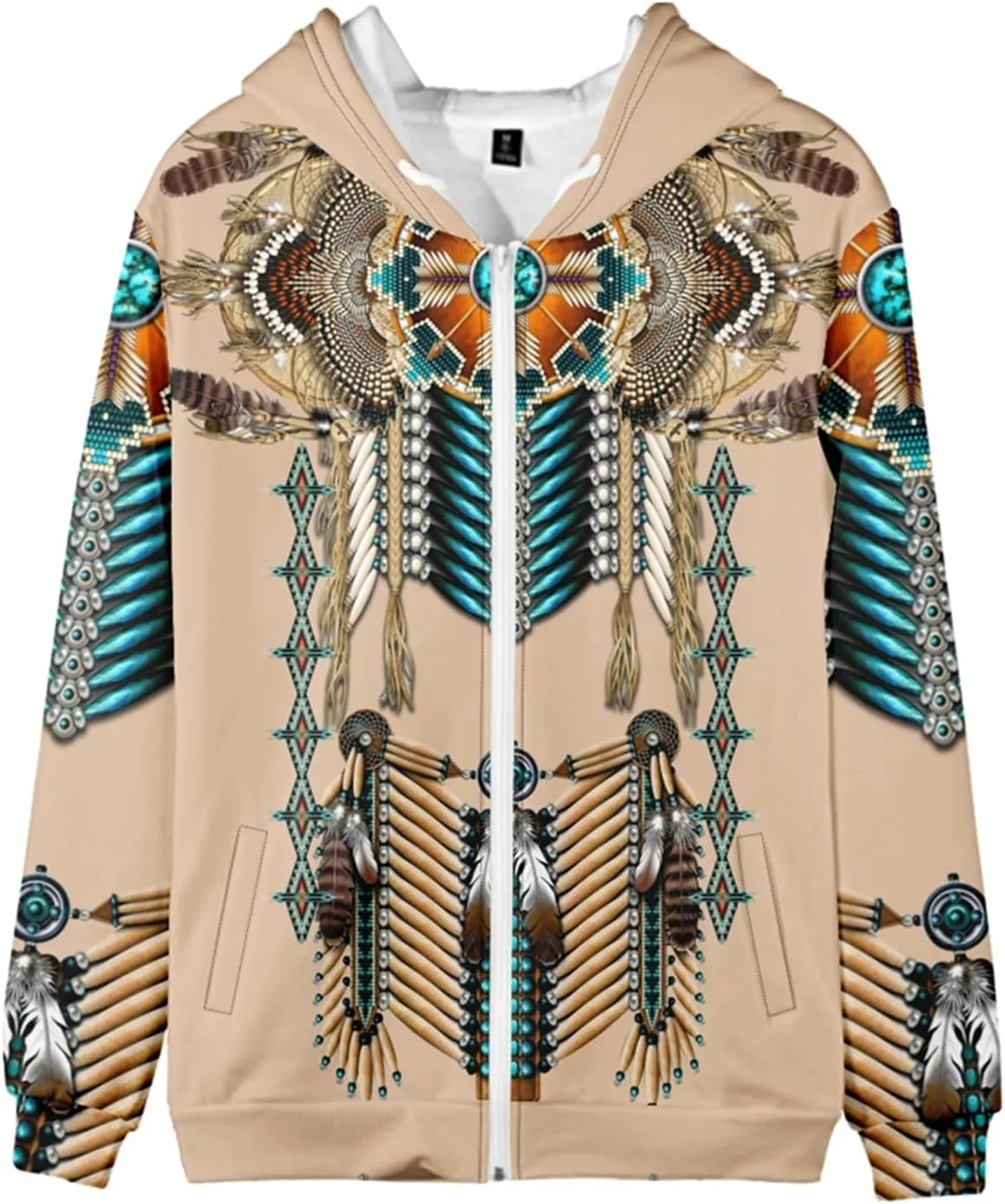 

Толстовка SIAOMA Native American Indians с 3D принтом