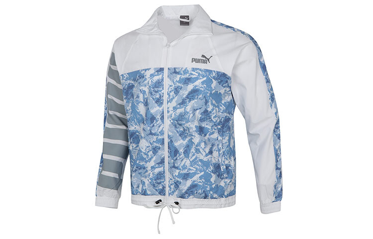 

Куртка Mountain Aop мужская белая Puma, белый