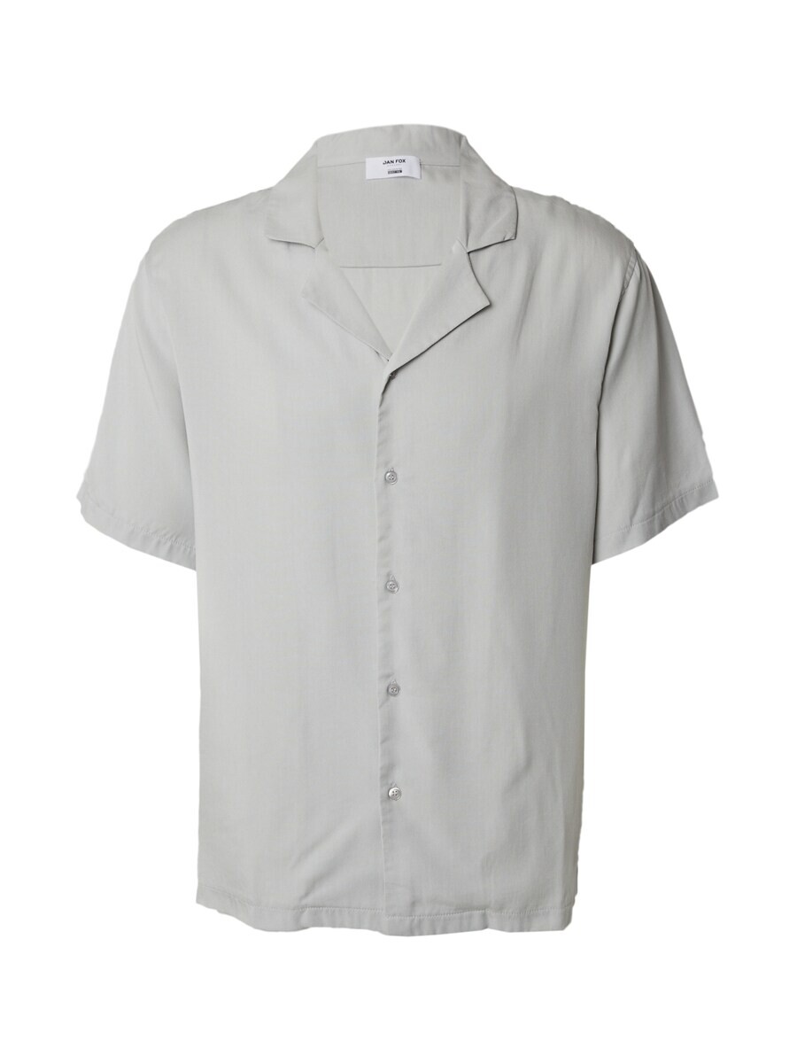 

Повседневная рубашка DAN FOX APPAREL Regular fit Button Up Shirt, серый