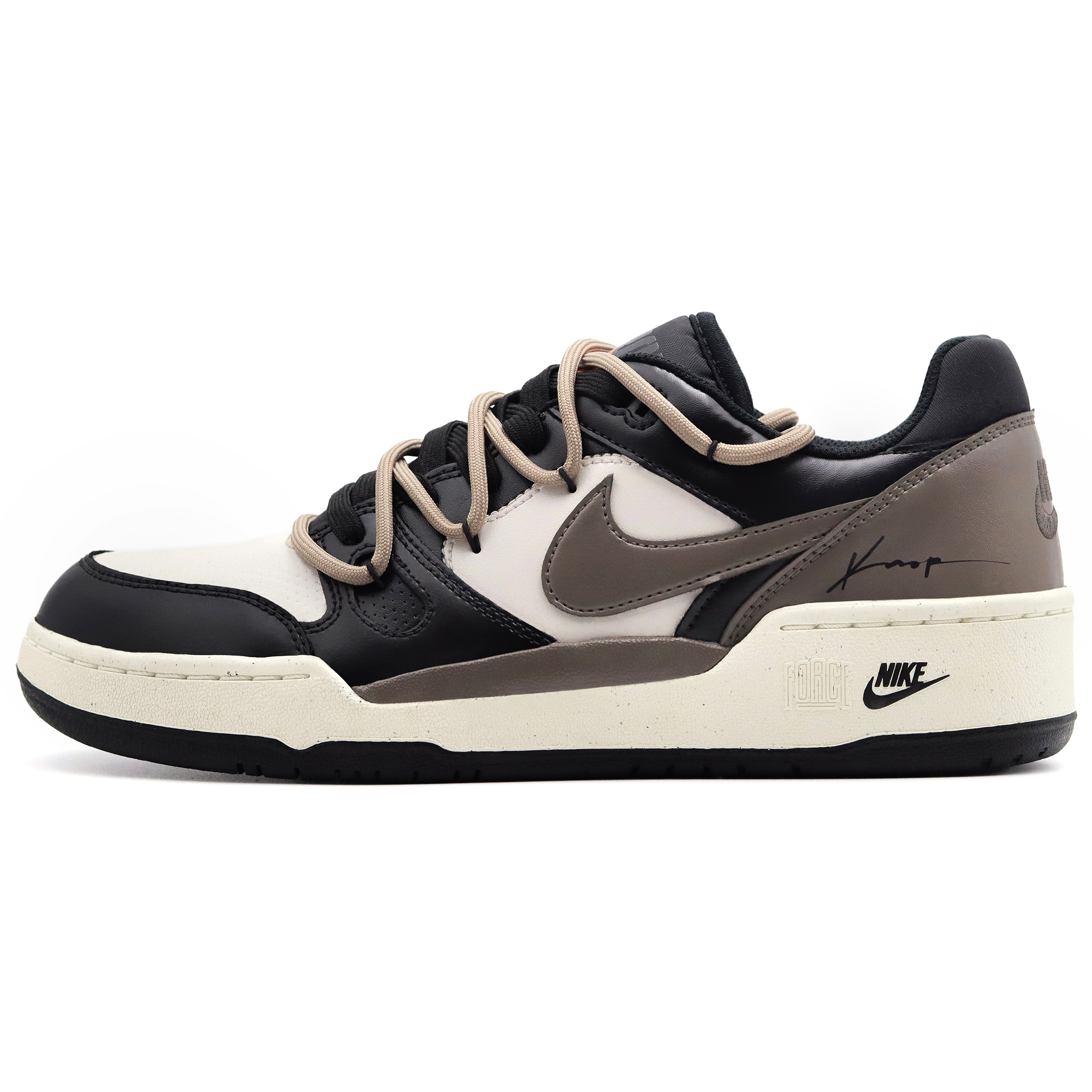 

Nike Full Force Iced Americano Balance Lightweight Low top Skateboard Shoes мужские черно-коричневые