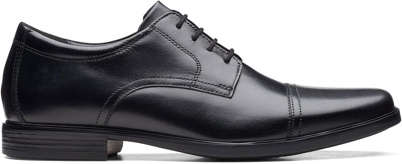 Мужские оксфорды Clarks Howard Cap, черный — фото 2