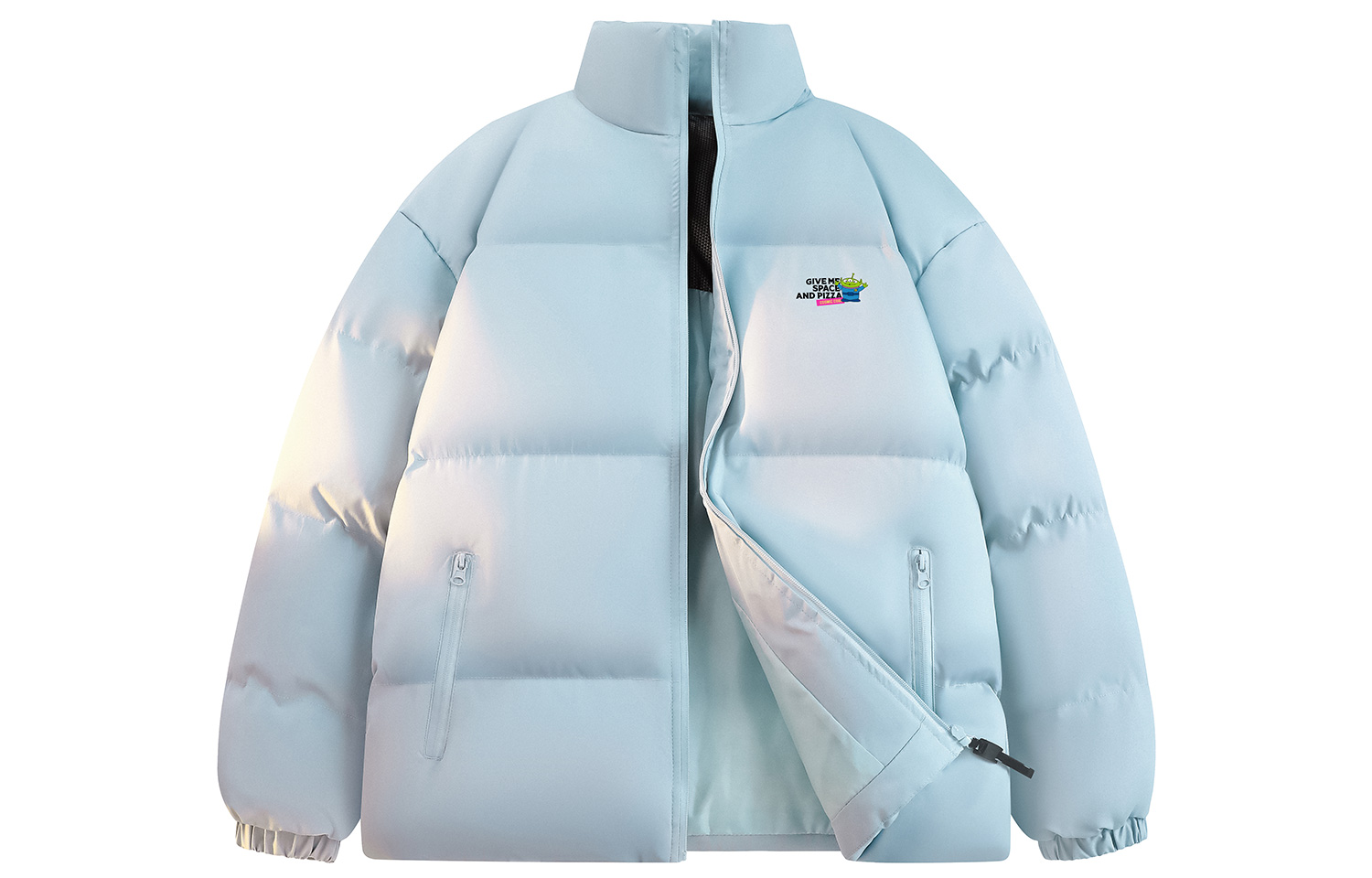 

Disney Пуховик унисекс черный, Sky Blue (BM09)