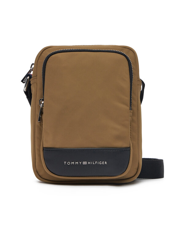 

Сумка через плечо Th Business Mini Reporter AM0AM13190 Tommy Hilfiger, коричневый