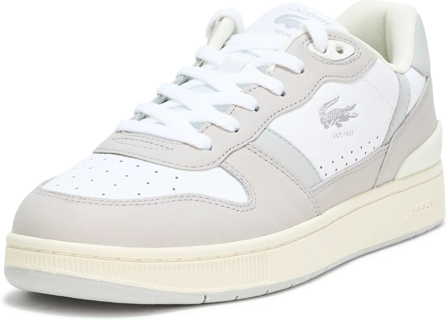 

Мужские кроссовки Lacoste T-Clip, белый/светло-серый