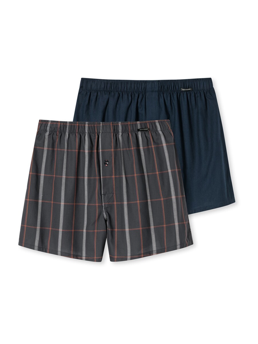 

Боксерские шорты SCHIESSER Multipacks, цвет Dark blue/Grey