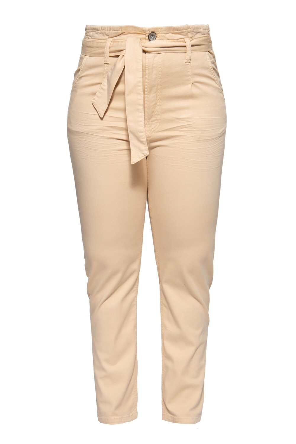 

Брюки ATT Jeans ATT Jeans Paperbag Hose Moon, цвет pastellgelb