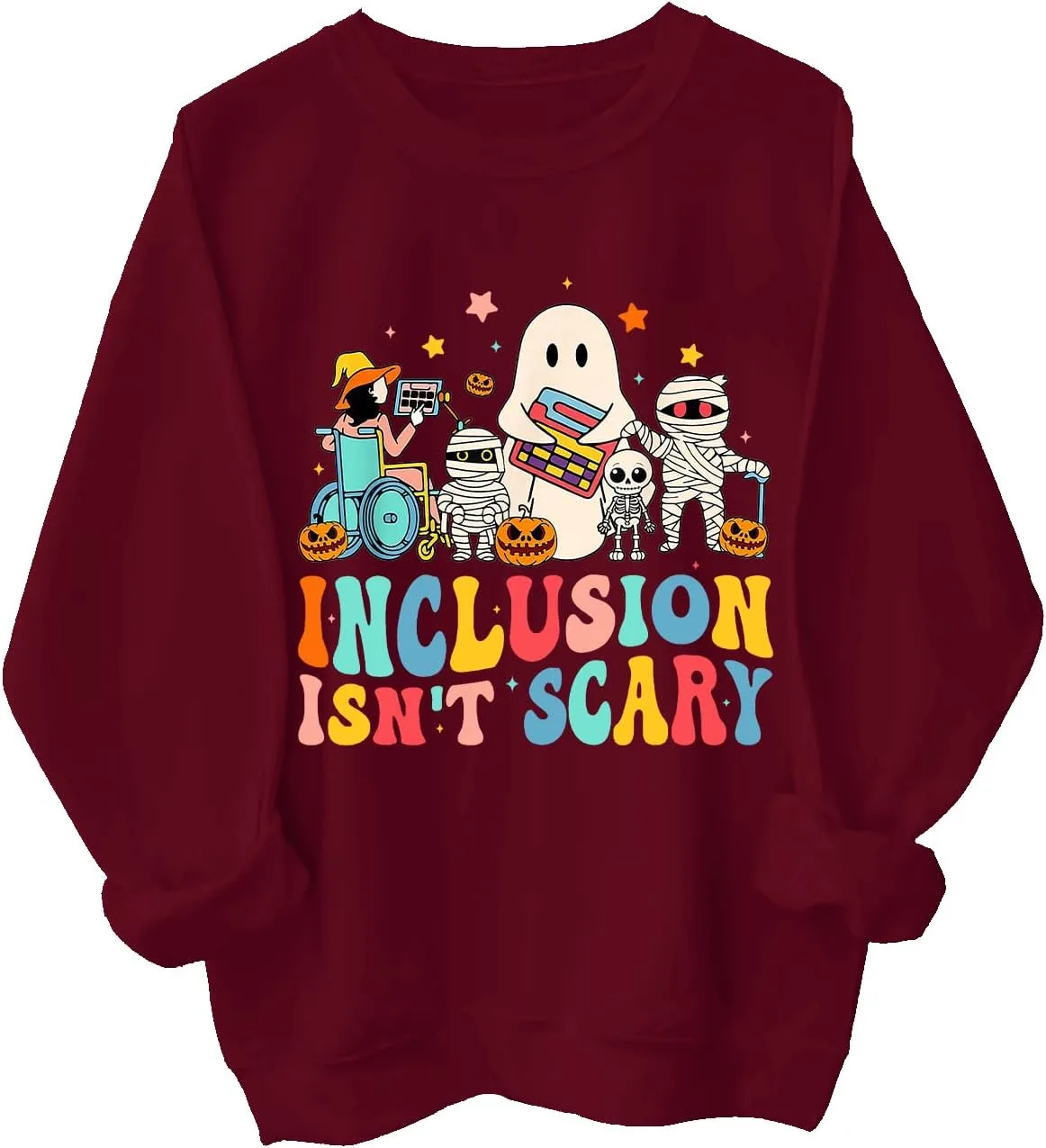 

Толстовка Inclusion Teacher с принтом "Inclusion Isn't Scary" FIMIBK