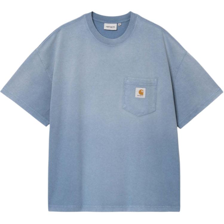 

Футболка S/S Hudson с карманом Carhartt WIP, синий