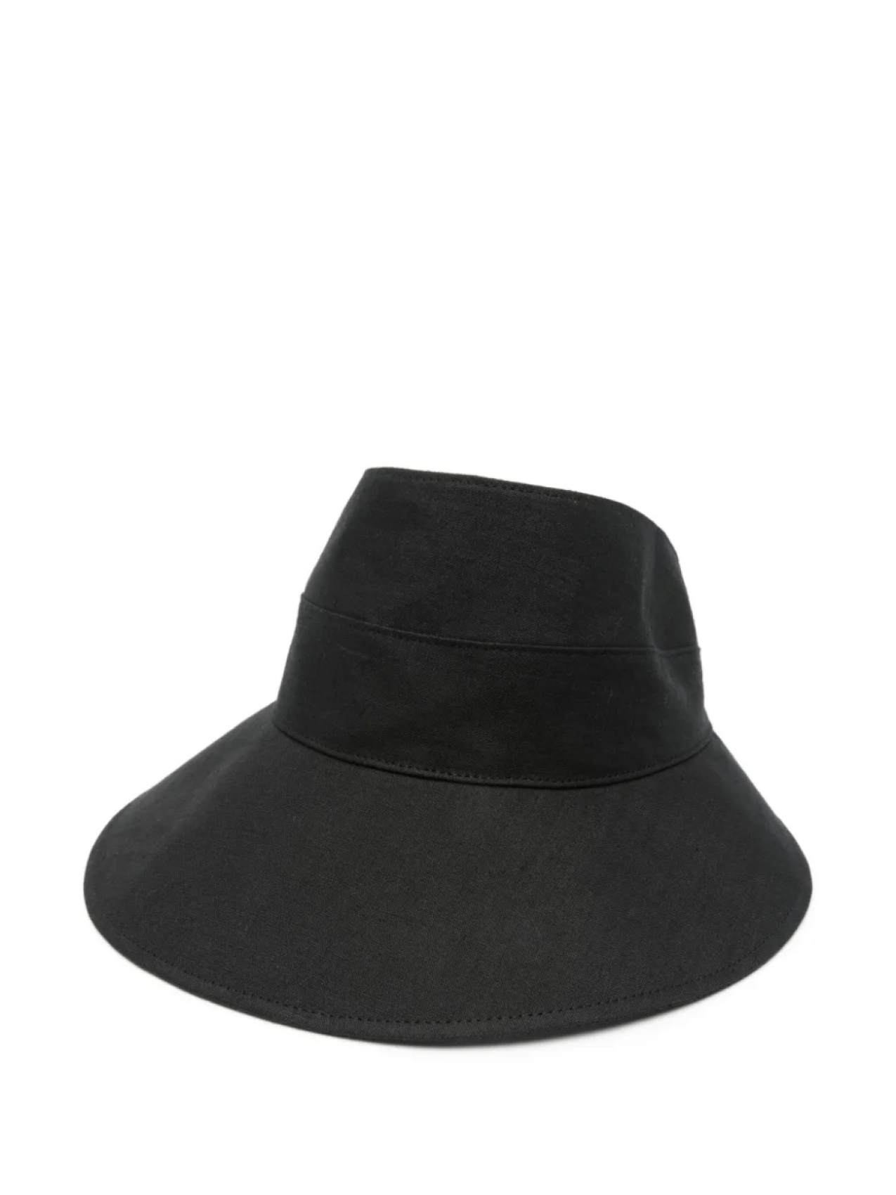 

Льняной козырек Yohji Yamamoto, черный