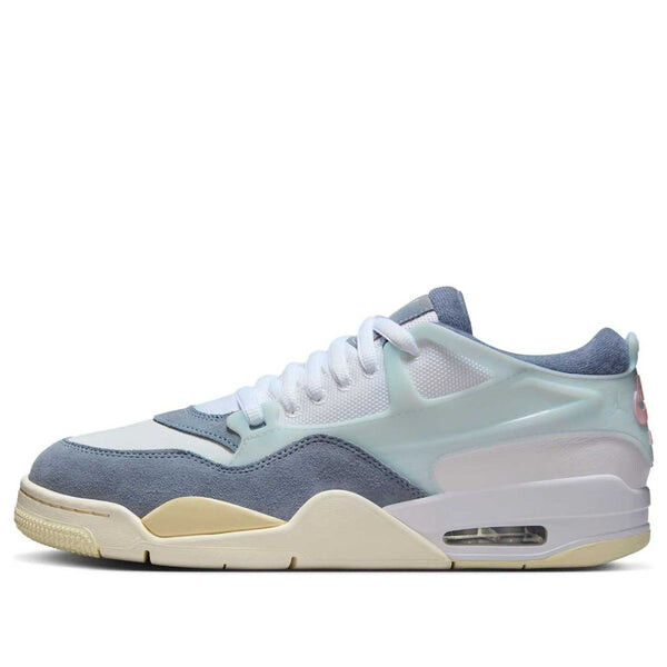 

Кроссовки 4 rm 'diffused blue ashen slate' Air Jordan, белый