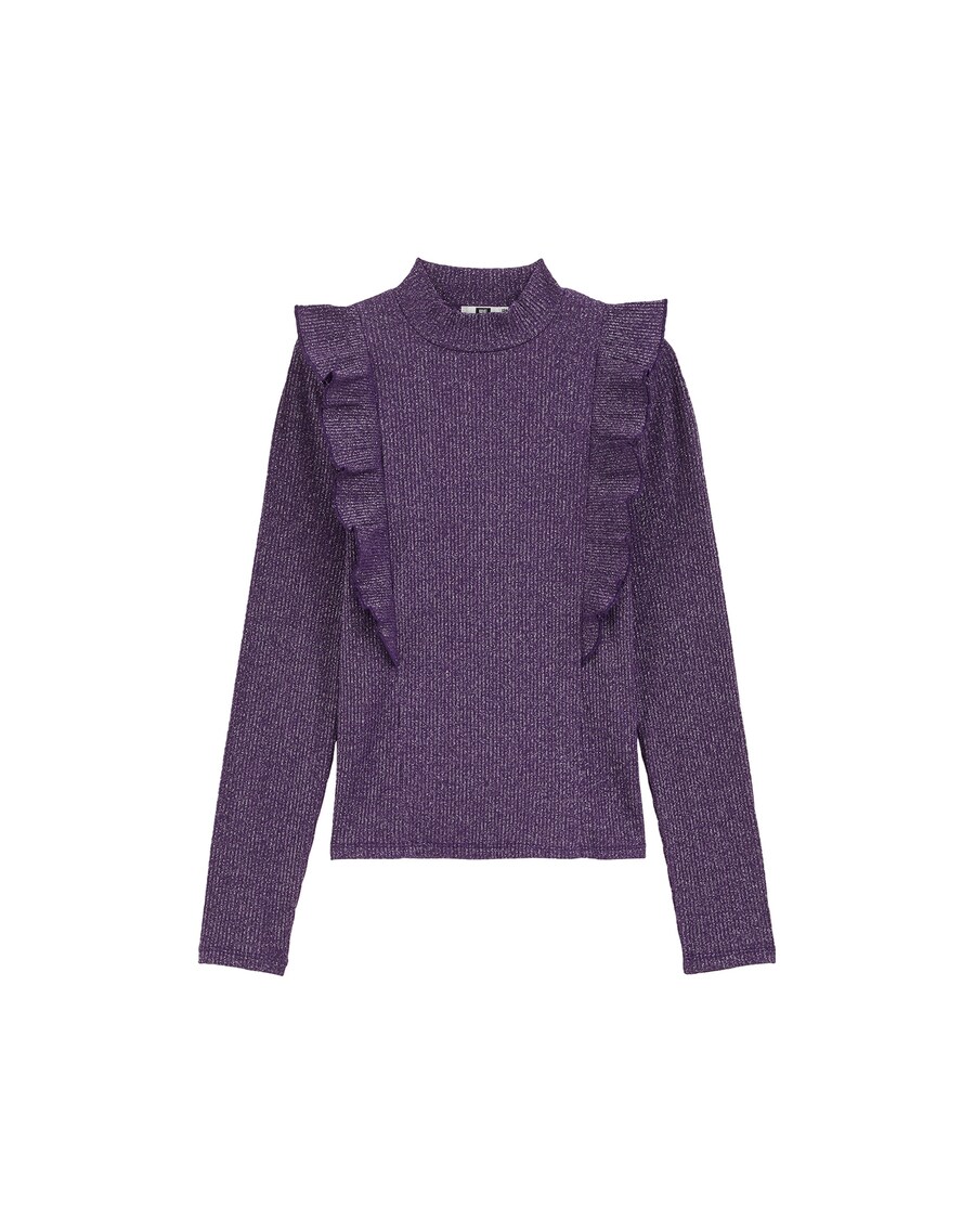 

Рубашка WE Fashion, темно-фиолетовый