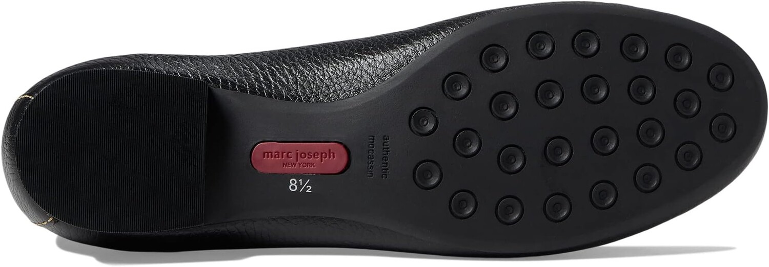 Лоферы Grand Street Marc Joseph New York, цвет Black Grainy — фото 3