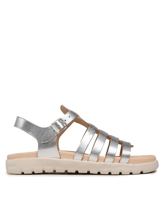 

Сандалии J Sandal Soleima Gir J35GSB000CFC1007 D Geox, серебряный