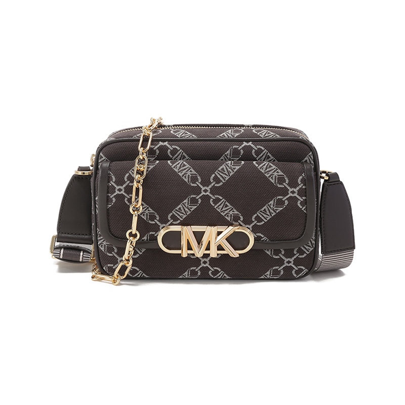 

MICHAEL KORS Тканевая сумка через плечо женская шоколадная