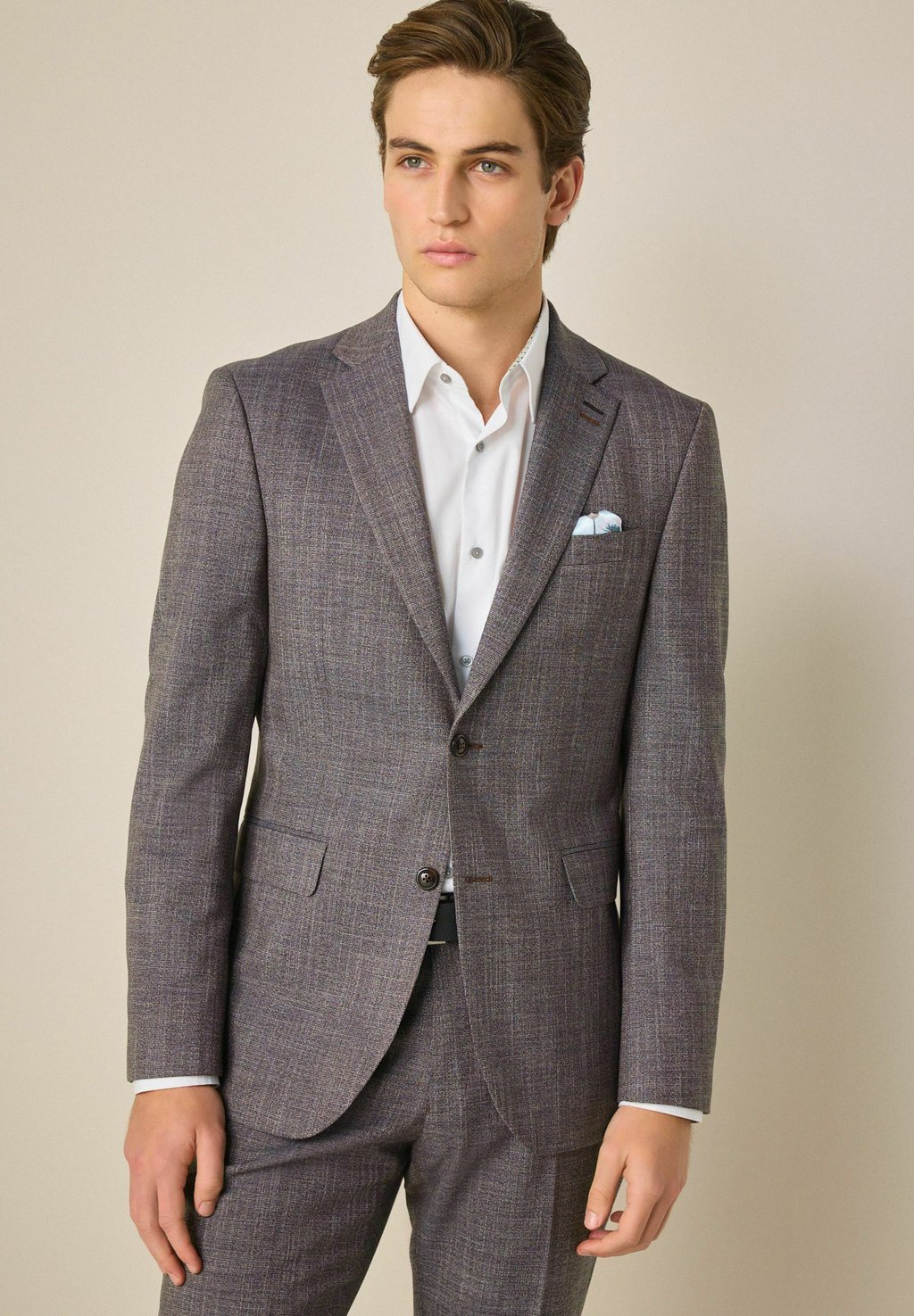 

Пиджак-блейзер REGULAR FIT TRIMMED TEXTURED - Suit jacket Next, красный