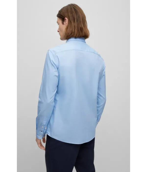 Рубашка S-ROAN-BD-1P-C1-233 slim fit Boss, небесно-голубой — фото 3