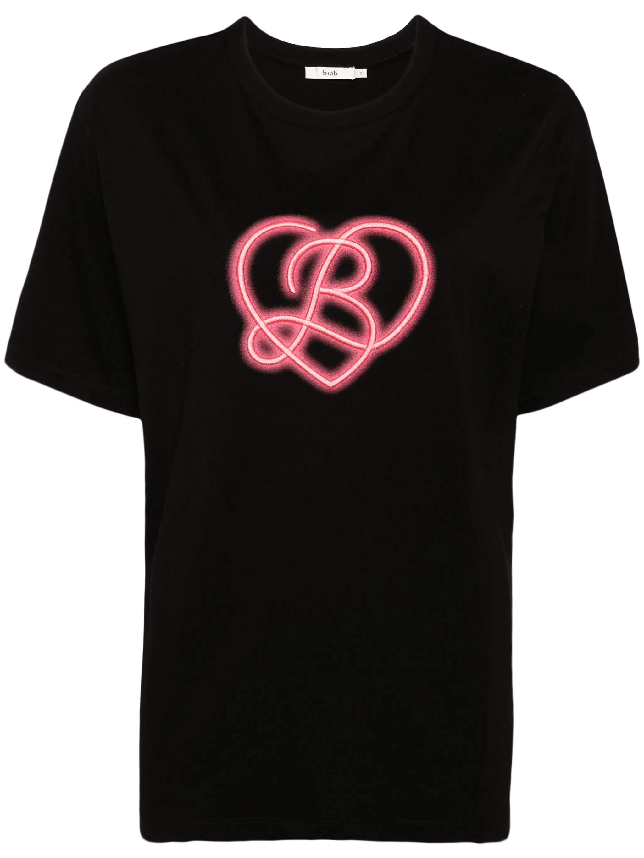 

Футболка с логотипом B+Ab, черный