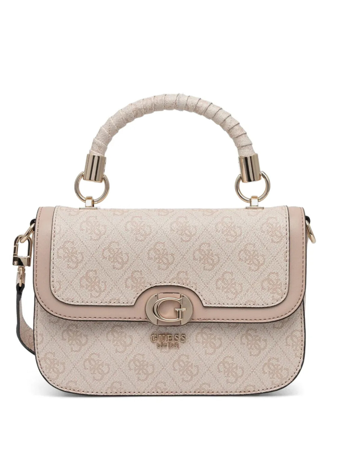 

Сумка-тоут GUESS USA Orlina 4G с логотипом, нейтральный