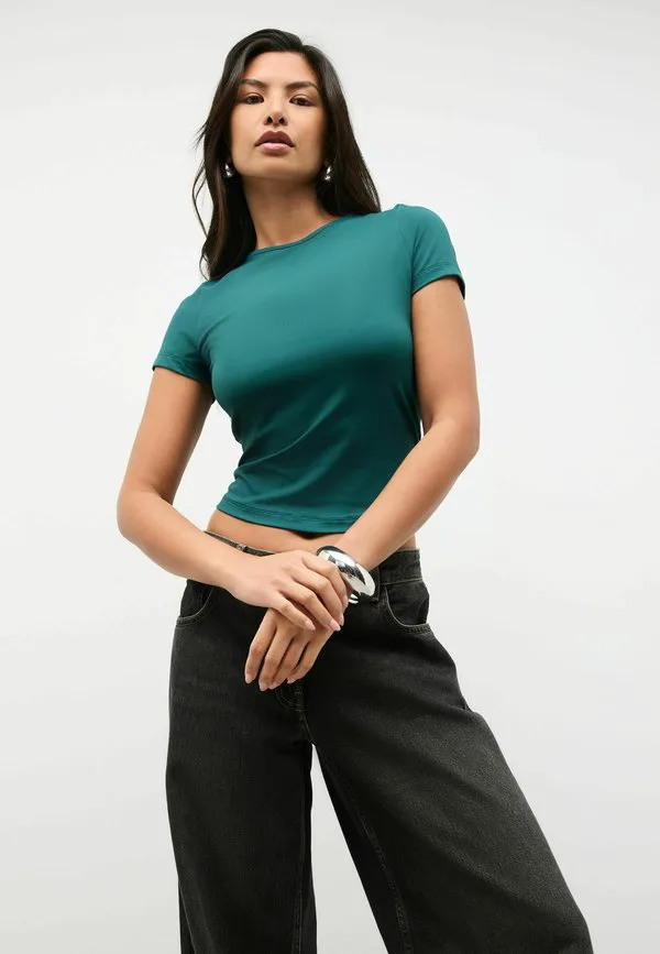 

Футболка с коротким рукавом, облегающего кроя, классического кроя. Next, Teal Blue, Синий, Футболка с коротким рукавом, облегающего кроя, классического кроя. Next, Teal Blue