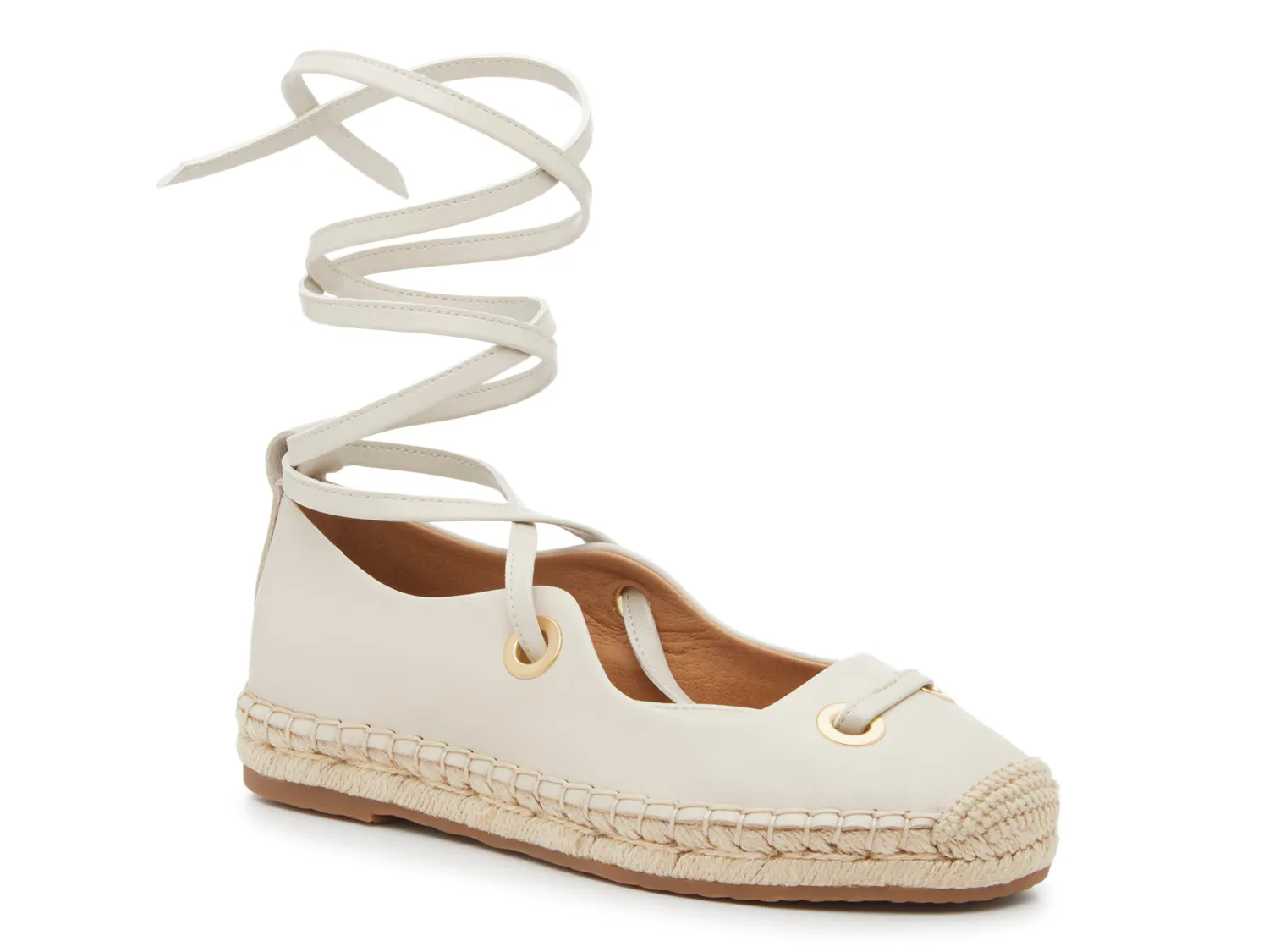 

Балетки Leyla Espadrille Flat Crown Vintage, цвет frenchvanillaivory