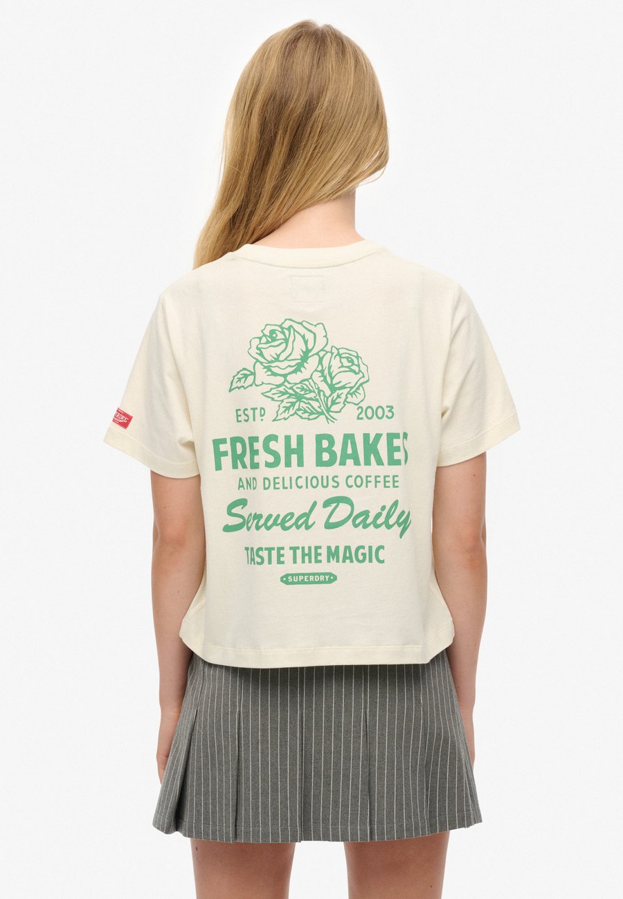 

Футболка Superdry & Co Print T-shirt, Off White/Off-White, Белый, Футболка Superdry & Co Print T-shirt, Off White/Off-White