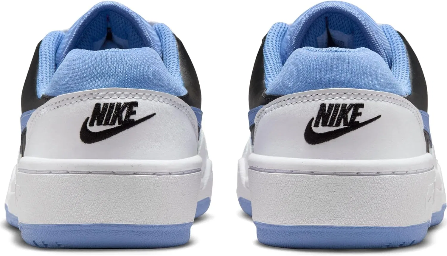 Детские низкие кроссовки Nike Full Force FV5929, White Polar Black — фото 3