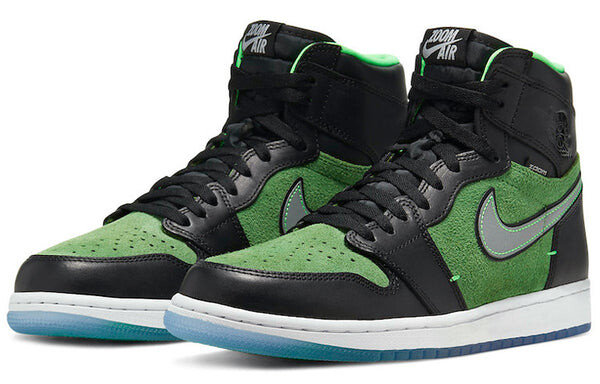 Кроссовки 1 высокие зум Air Jordan, черный — фото 3