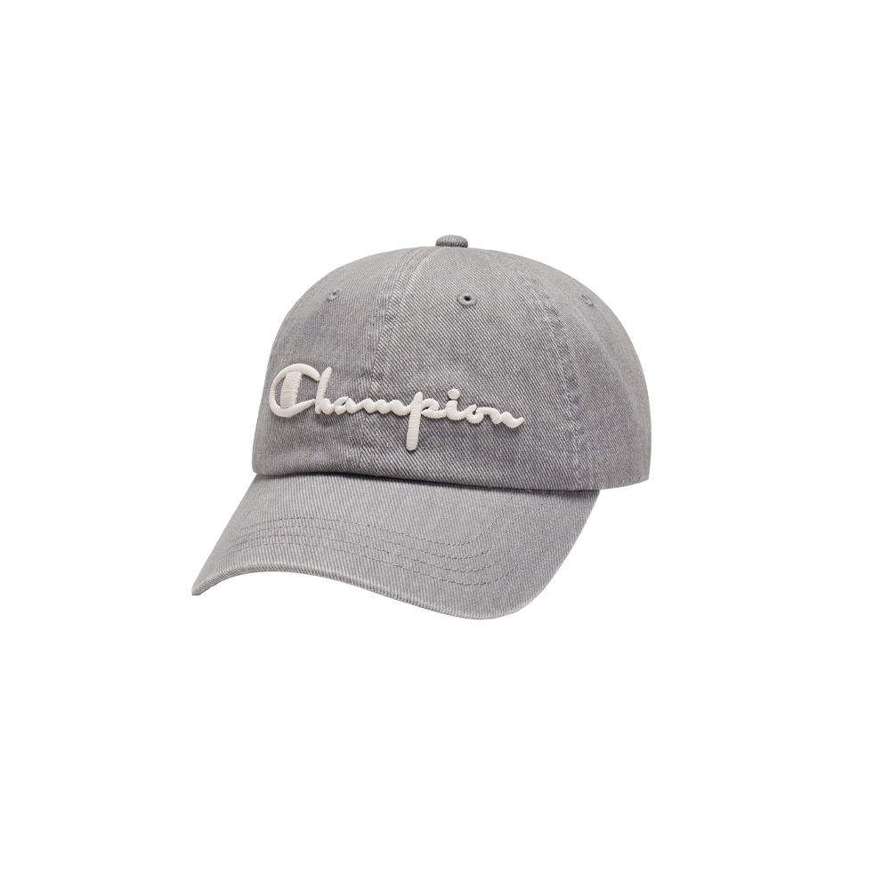 

Хлопковая бейсболка Unisex Champion, wolf серый/белый-26