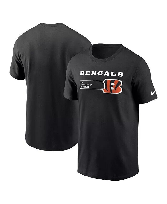 

Мужская черная футболка Cincinnati Bengals Division Essential Nike