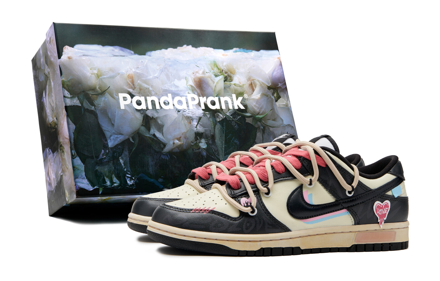

Кроссовки Nike Dunk Low, черный/белый