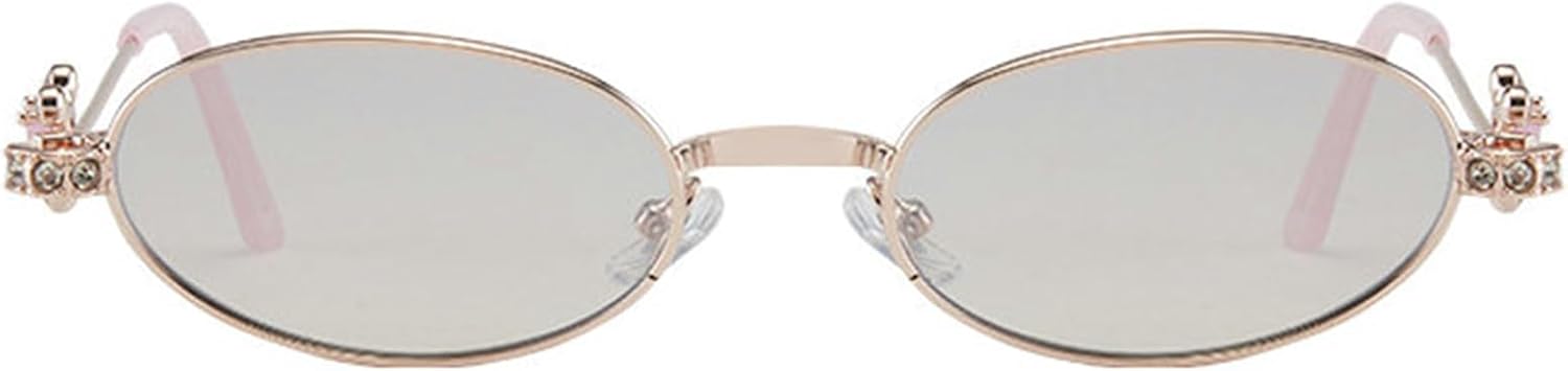 

Солнцезащитные очки Willochra Bling овальной формы со стразами, модные женские солнцезащитные очки с бриллиантами, сверкающие праздничные очки, розовые очки с защитой от УФ-излучения UV400, C3