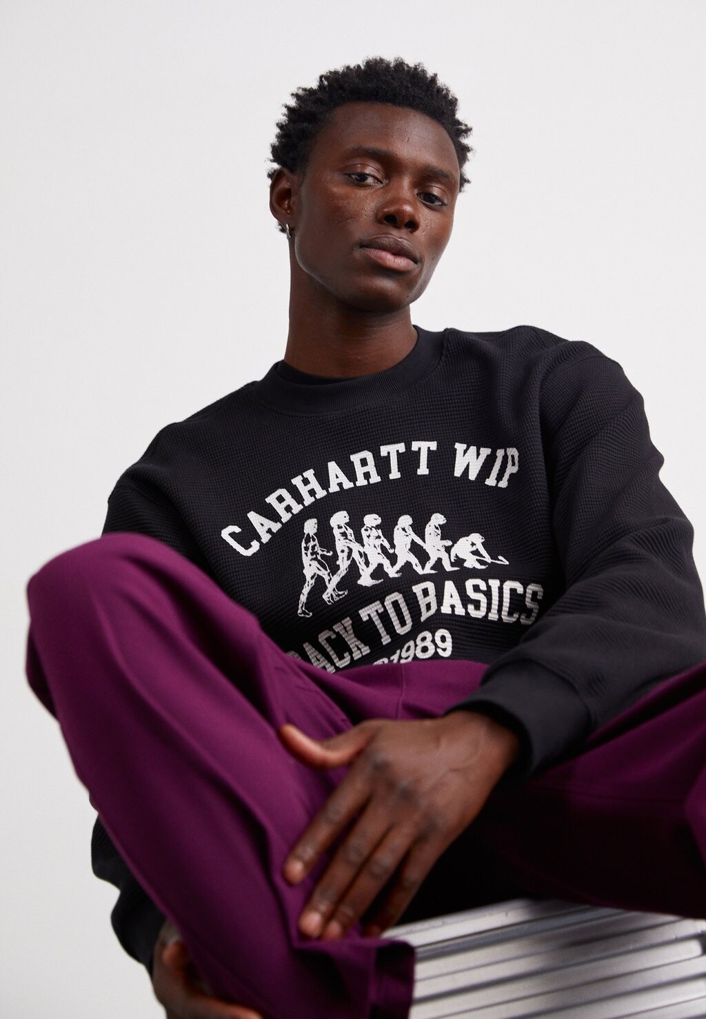 

Толстовка MAIN BASICS Carhartt WIP, черный